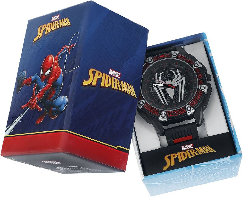 EMP "Spider" Armbanduhren Schwarz/rot Von Spider-Man