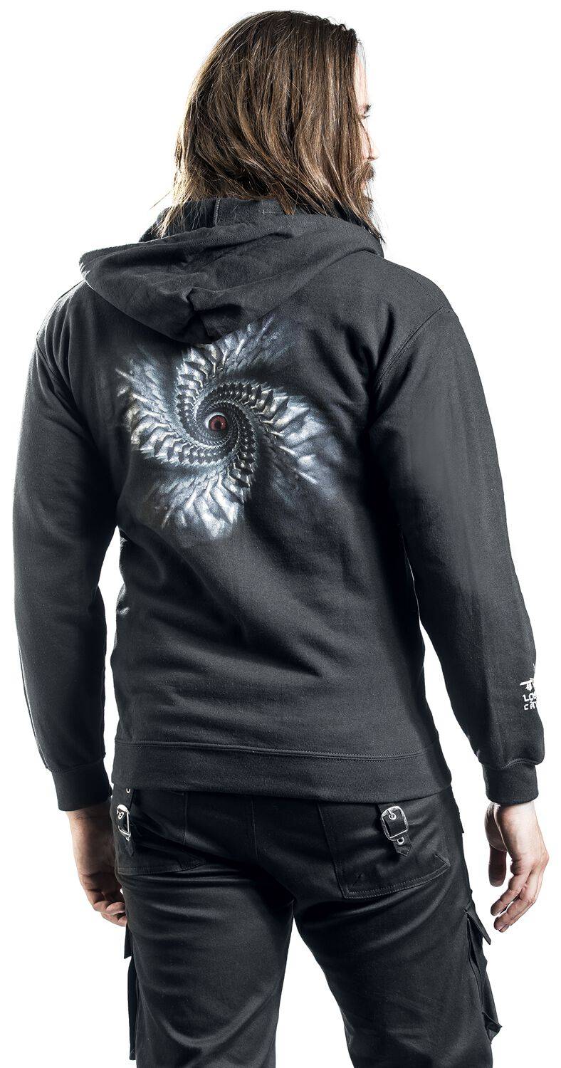EMP "Spiral Eye" Kapuzenjacke Schwarz Von Tool