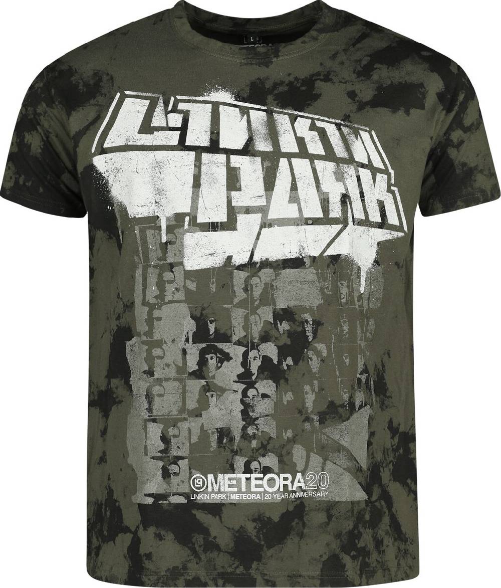 EMP "Spray Collage" T-Shirt grün von Linkin Park