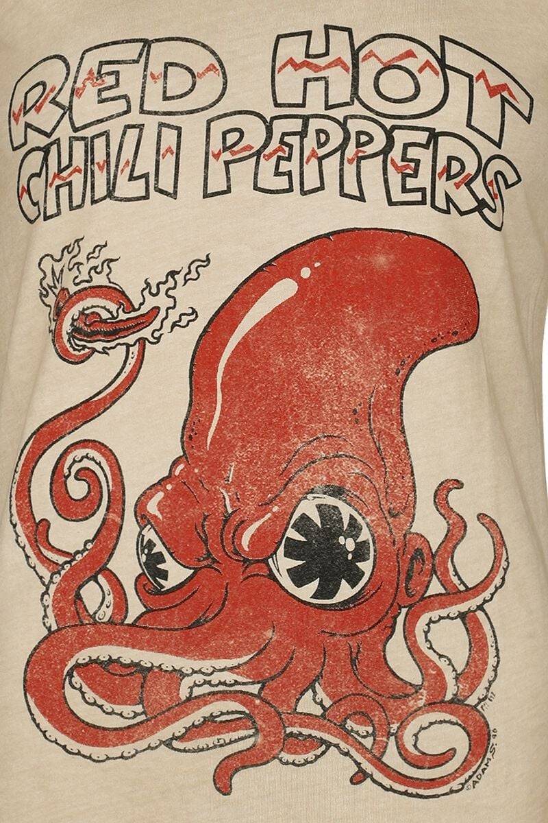 EMP "Squid" T-Shirt Beige Von Red Hot Chili Peppers
