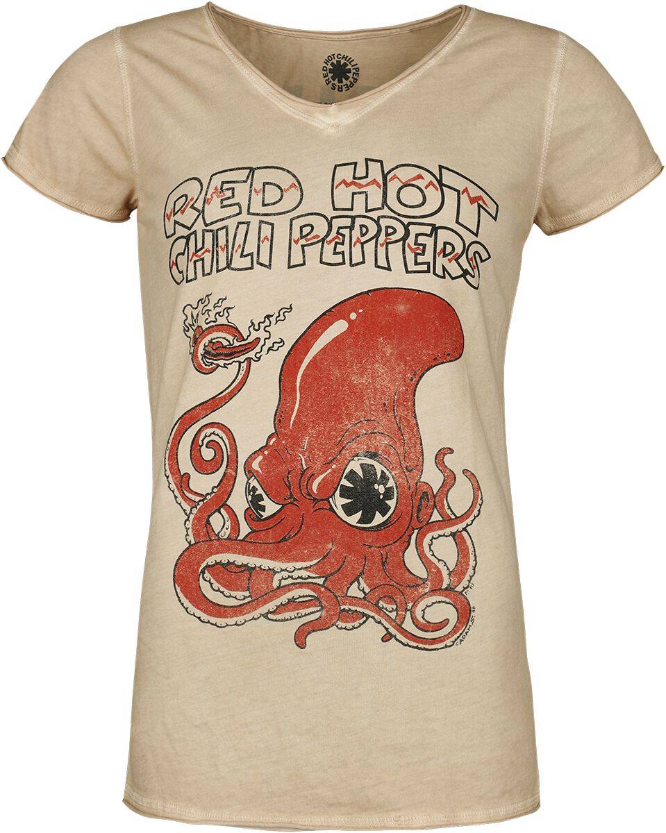 EMP "Squid" T-Shirt beige von Red Hot Chili Peppers