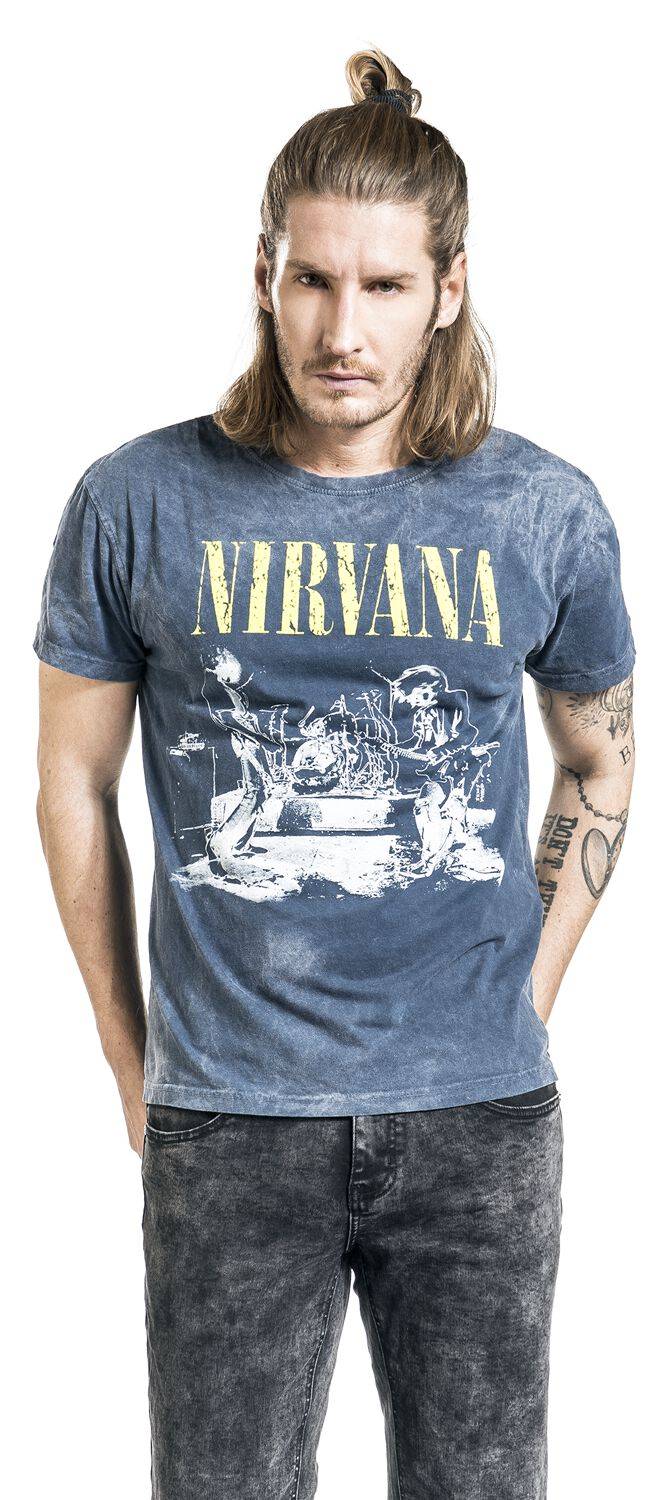 EMP "Stage" T-Shirt Navy Von Nirvana