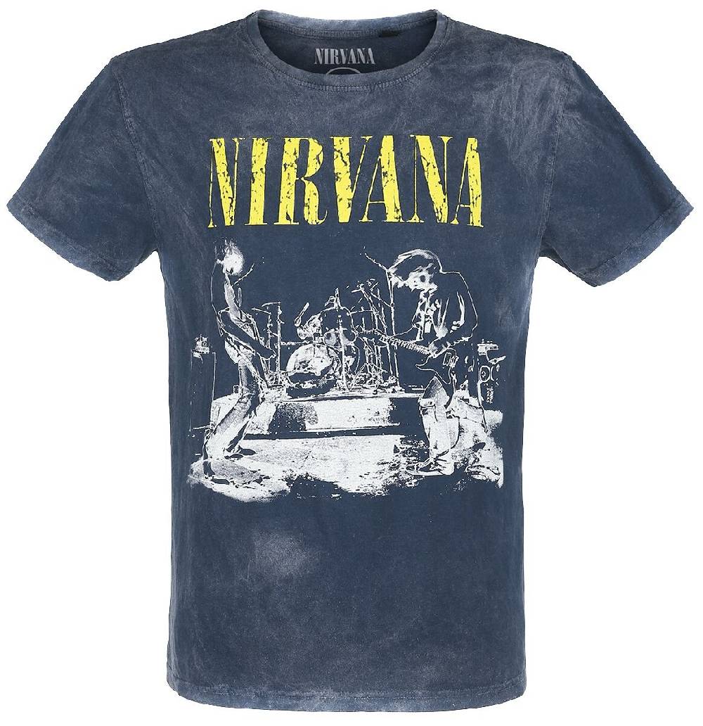 EMP "Stage" T-Shirt navy von Nirvana