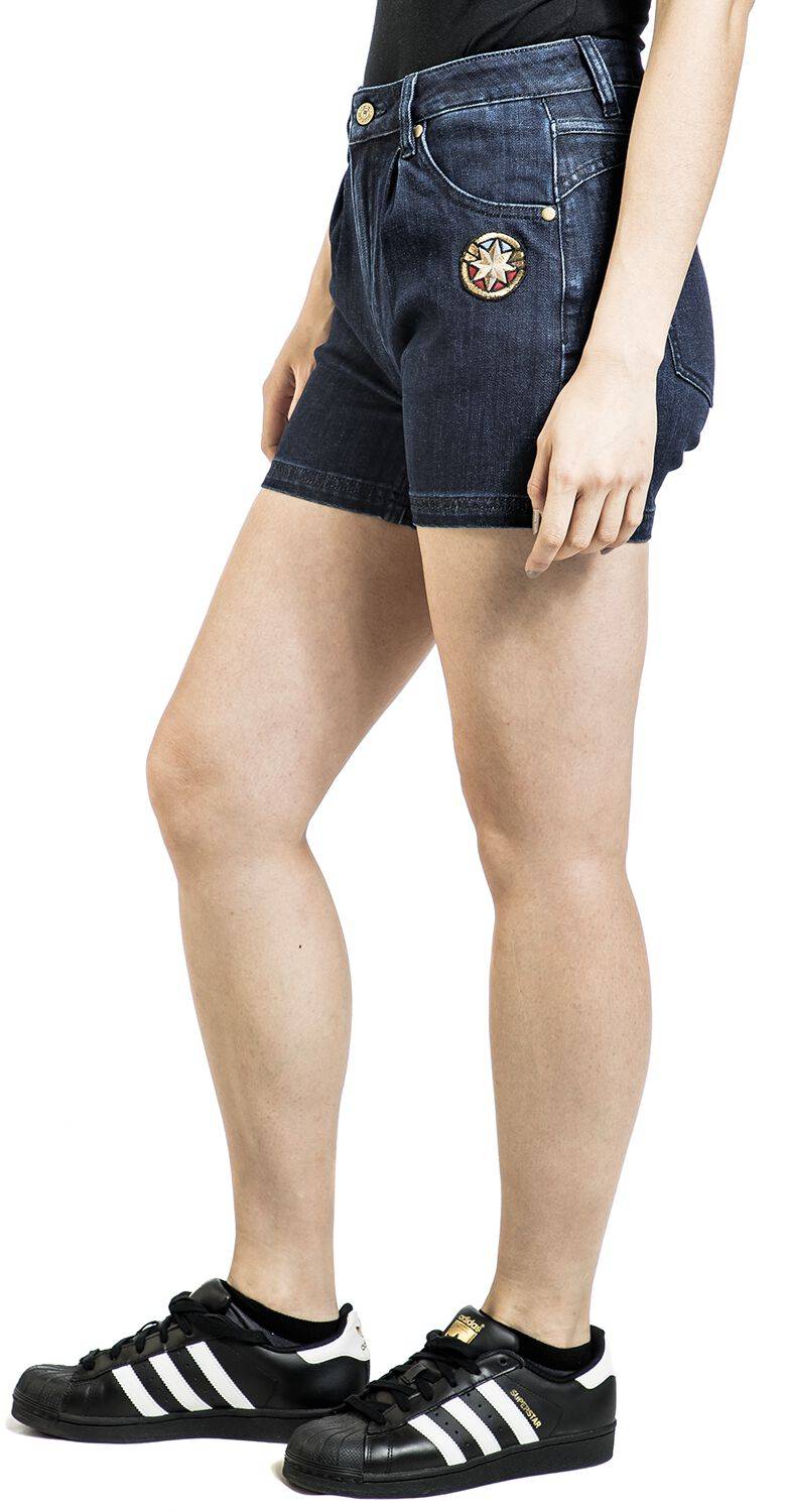 EMP "Star" Short Denim/blau Von The Marvels
