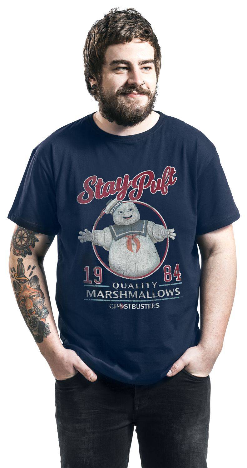EMP "Stay Puft" T-Shirt Dunkelblau Von Ghostbusters
