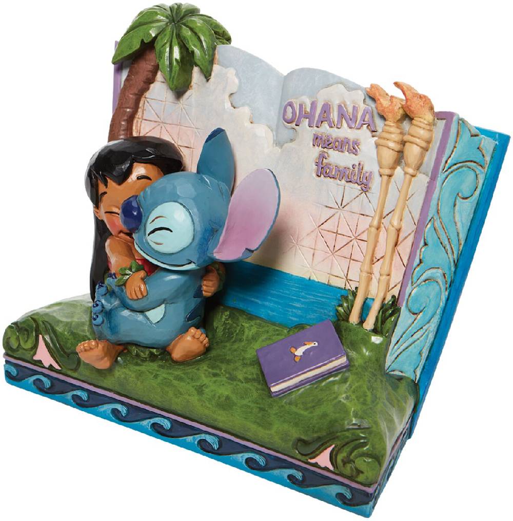 EMP "Stich Story Book" Statue Von Lilo & Stitch
