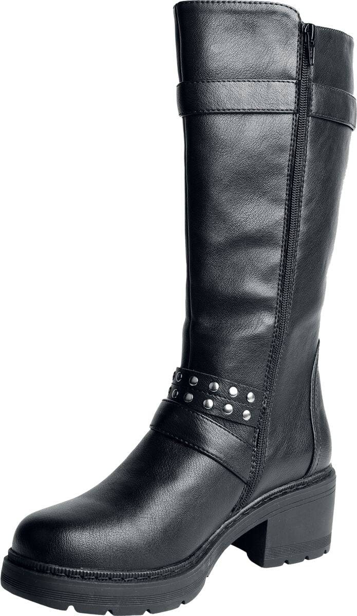 EMP Stiefel Schwarz Von Gothicana By EMP