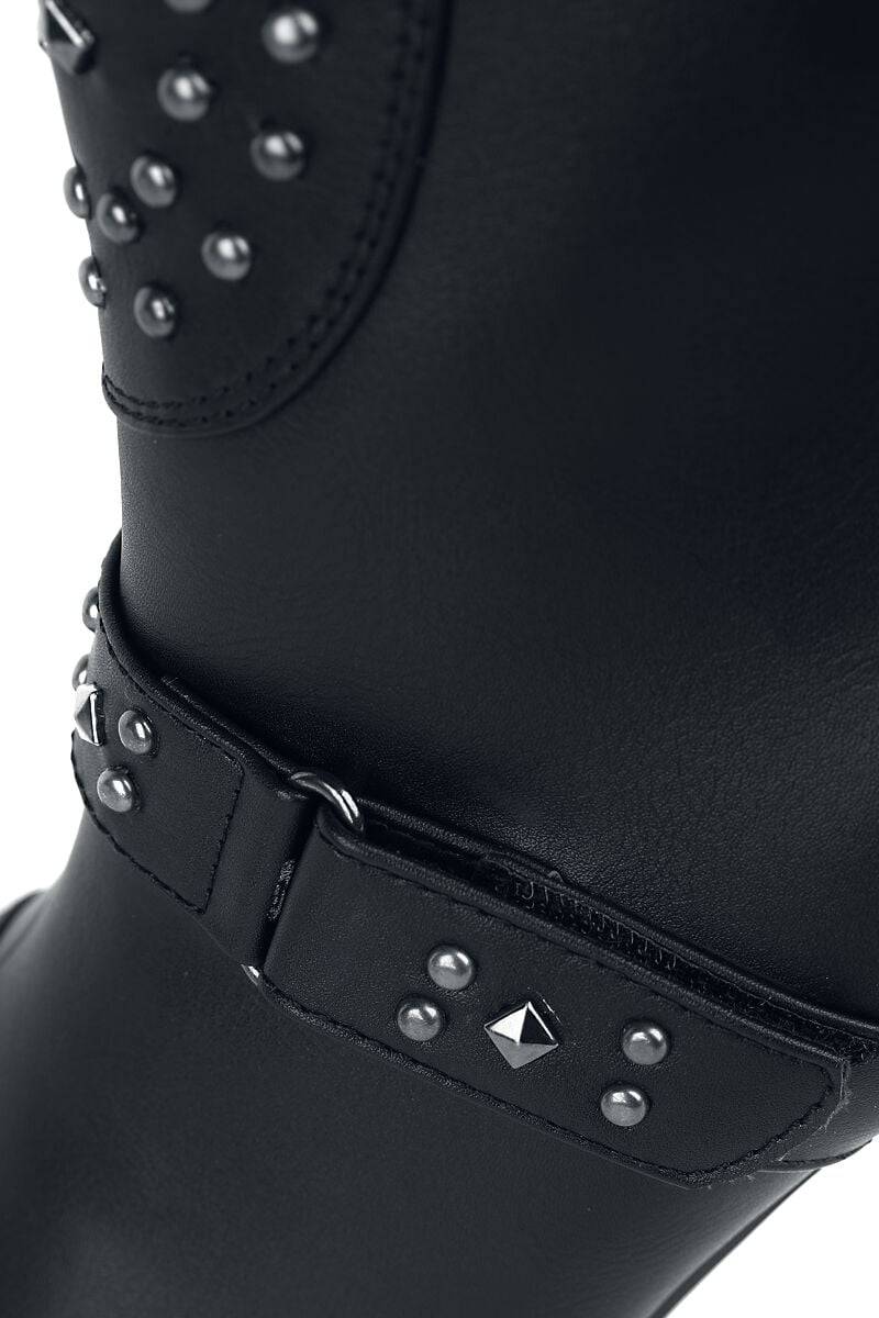 EMP Stiefel Schwarz Von Rock Rebel By EMP