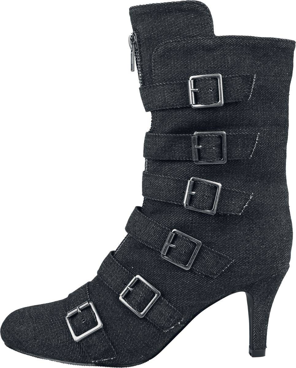 EMP Stiefel Schwarz Von Rock Rebel By EMP