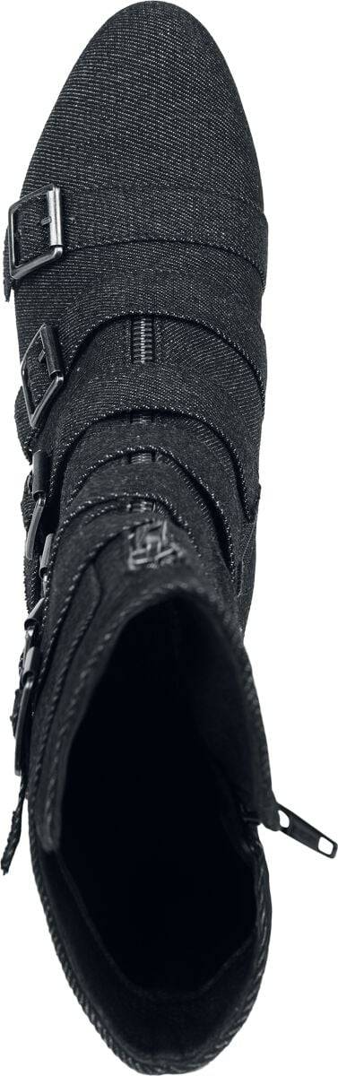 EMP Stiefel Schwarz Von Rock Rebel By EMP