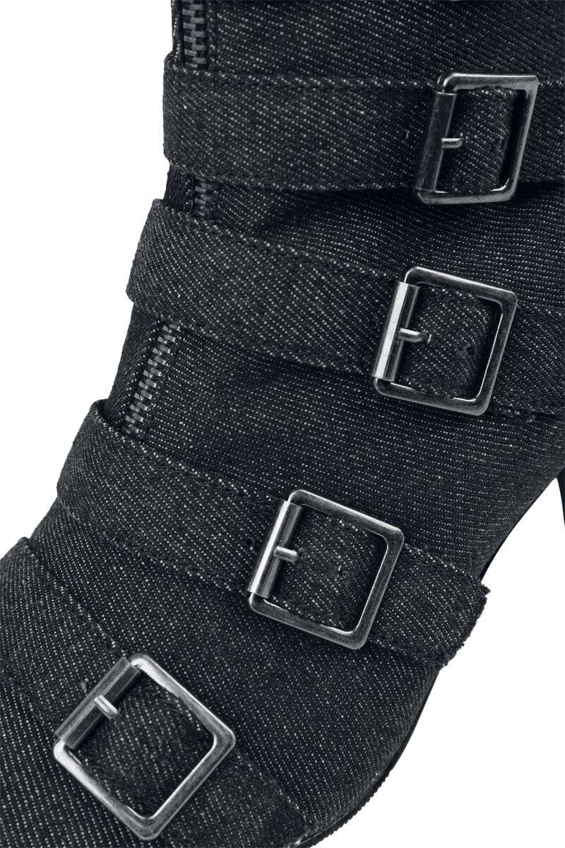 EMP Stiefel Schwarz Von Rock Rebel By EMP
