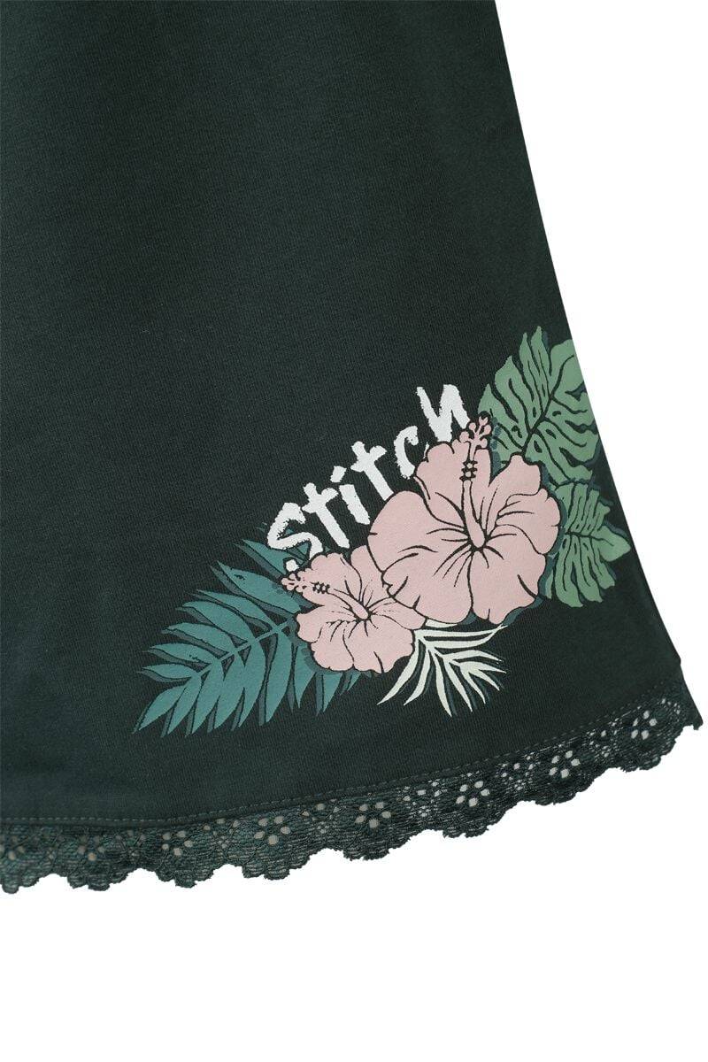 EMP "Stitch" Schlafanzug Grün/blau Von Lilo & Stitch