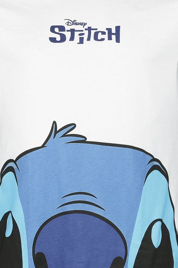 EMP "Stitch" T-Shirt Weiß Von Lilo & Stitch