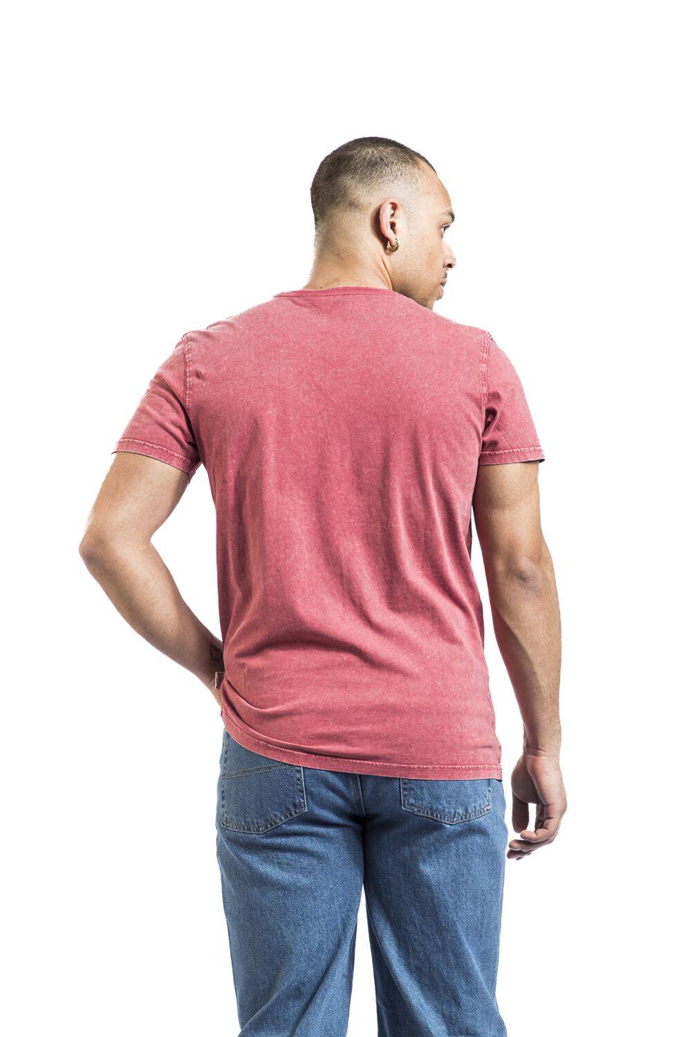 EMP "STOFA" T-Shirt Rot Von Lonsdale London