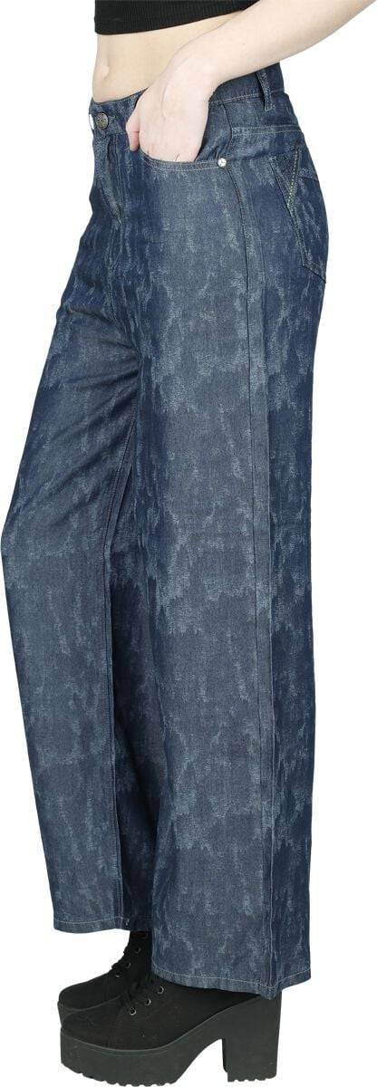 EMP Stoffhose Blau Von RED By EMP