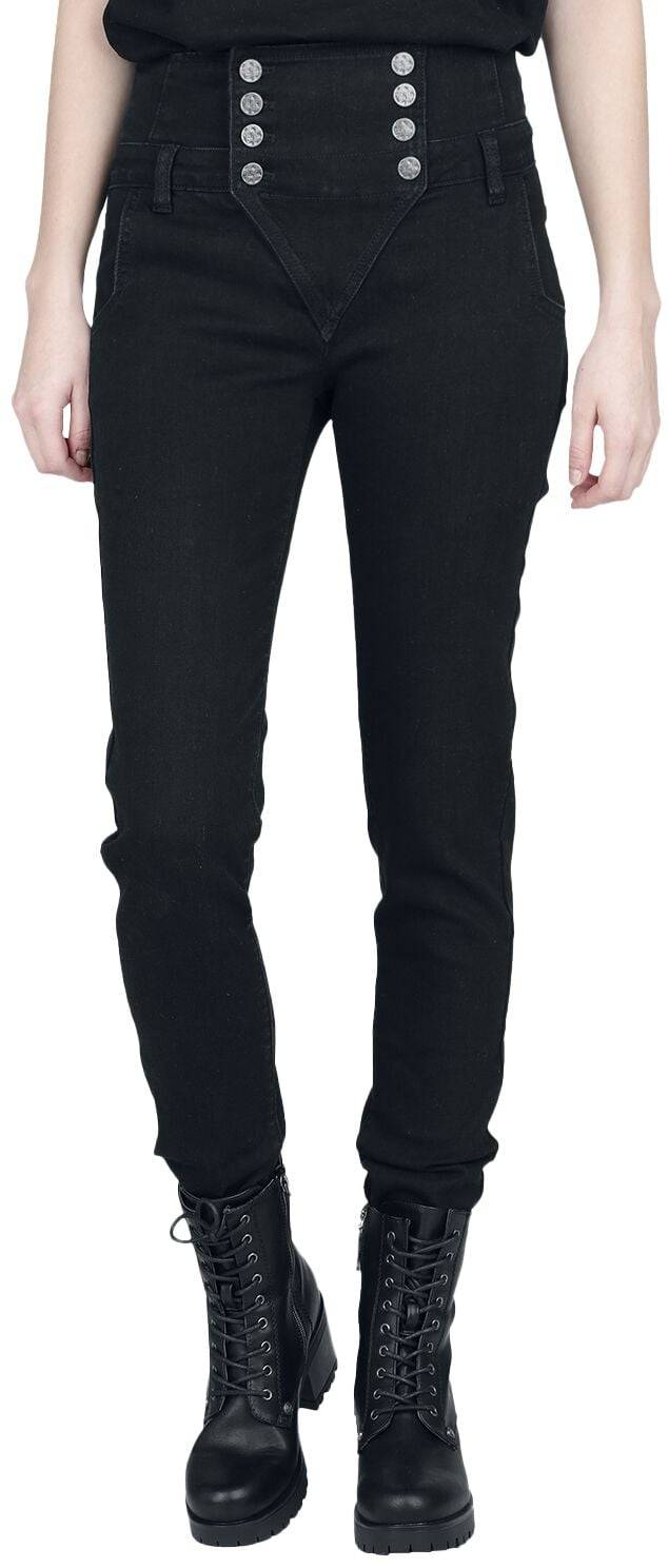 EMP Stoffhose Schwarz Von Black Premium By EMP