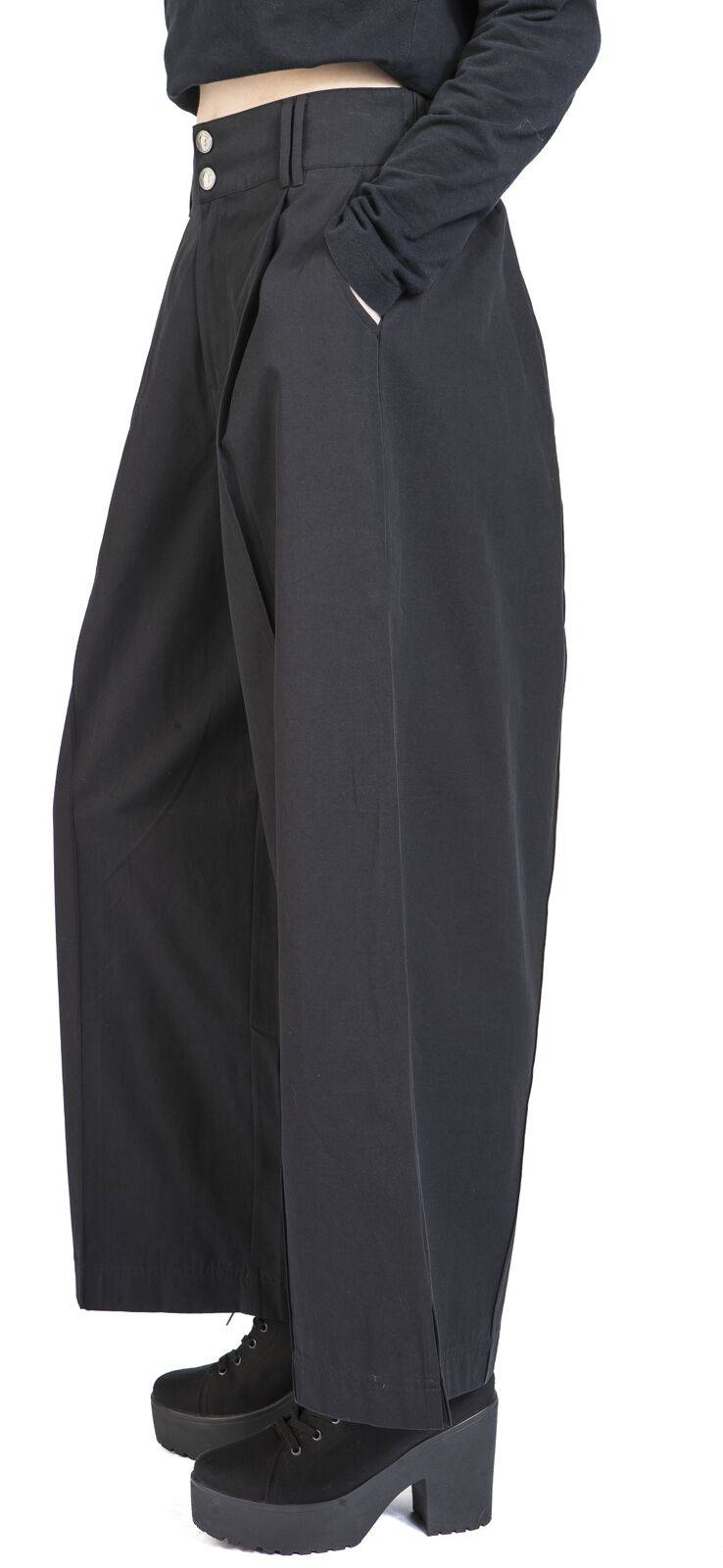 EMP Stoffhose Schwarz Von Black Premium By EMP