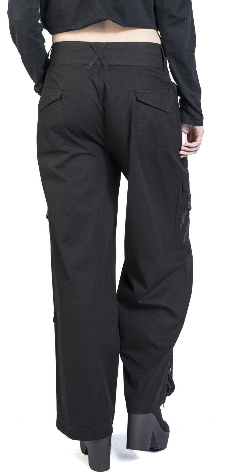 EMP Stoffhose Schwarz Von Gothicana By EMP