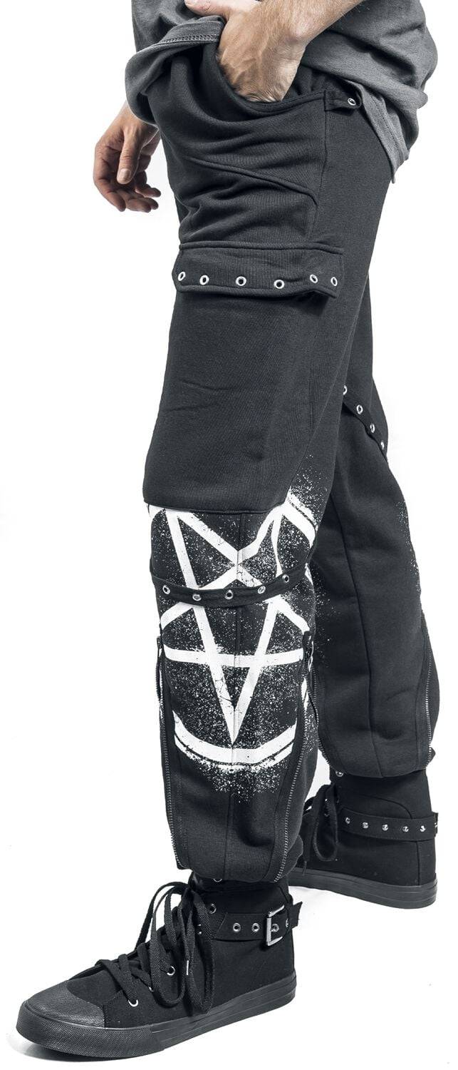 EMP Stoffhose Schwarz Von Gothicana By EMP