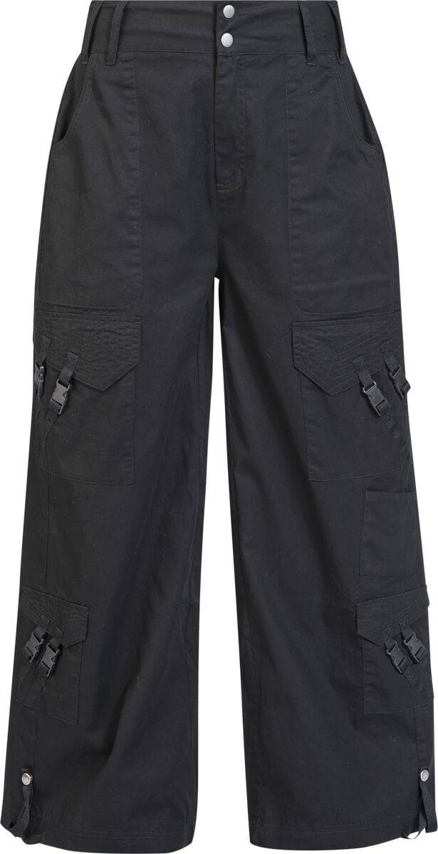 EMP Stoffhose schwarz von Gothicana by EMP
