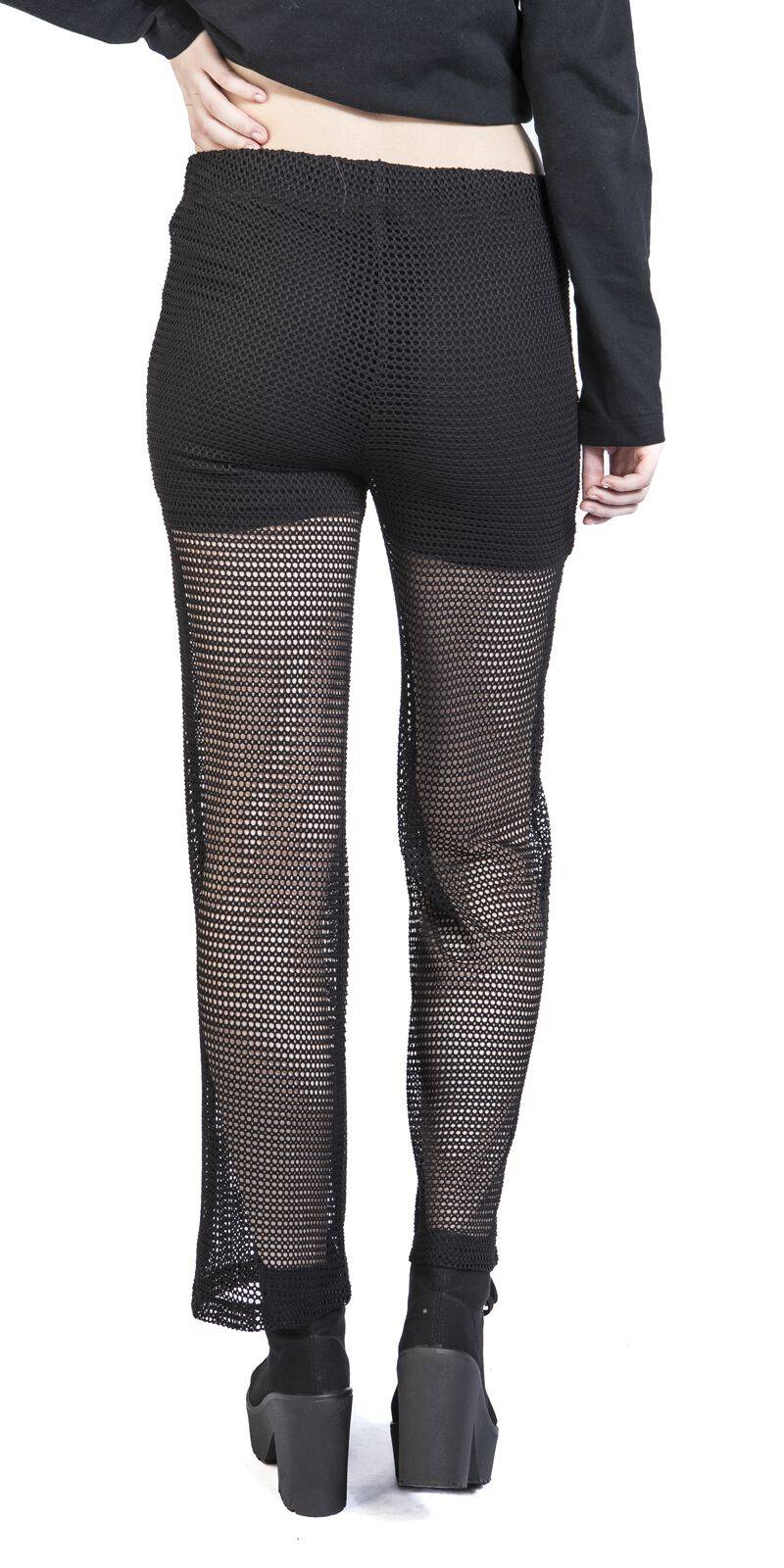 EMP Stoffhose Schwarz Von RED By EMP
