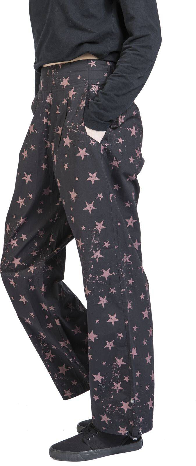 EMP Stoffhose Schwarz Von RED By EMP