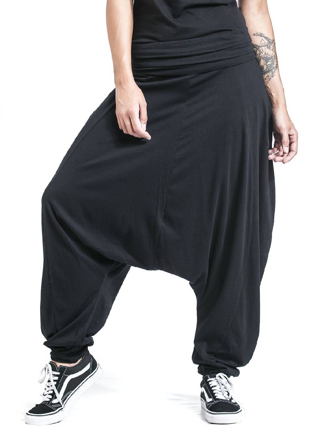 EMP Stoffhose Schwarz Von RED By EMP