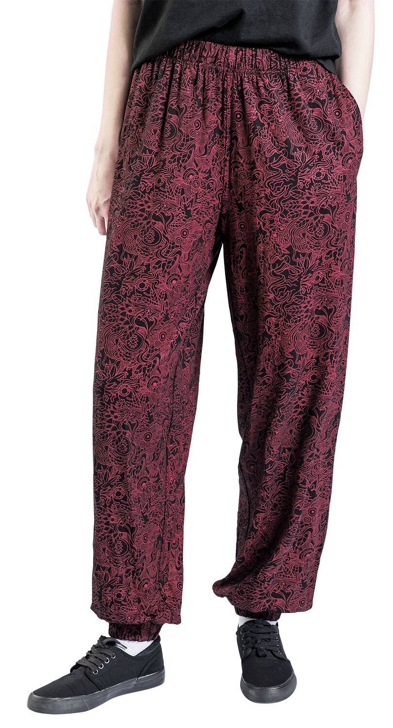 EMP Stoffhose Schwarz Von RED By EMP