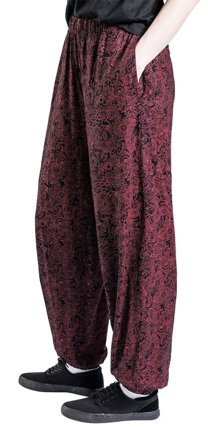 EMP Stoffhose Schwarz Von RED By EMP