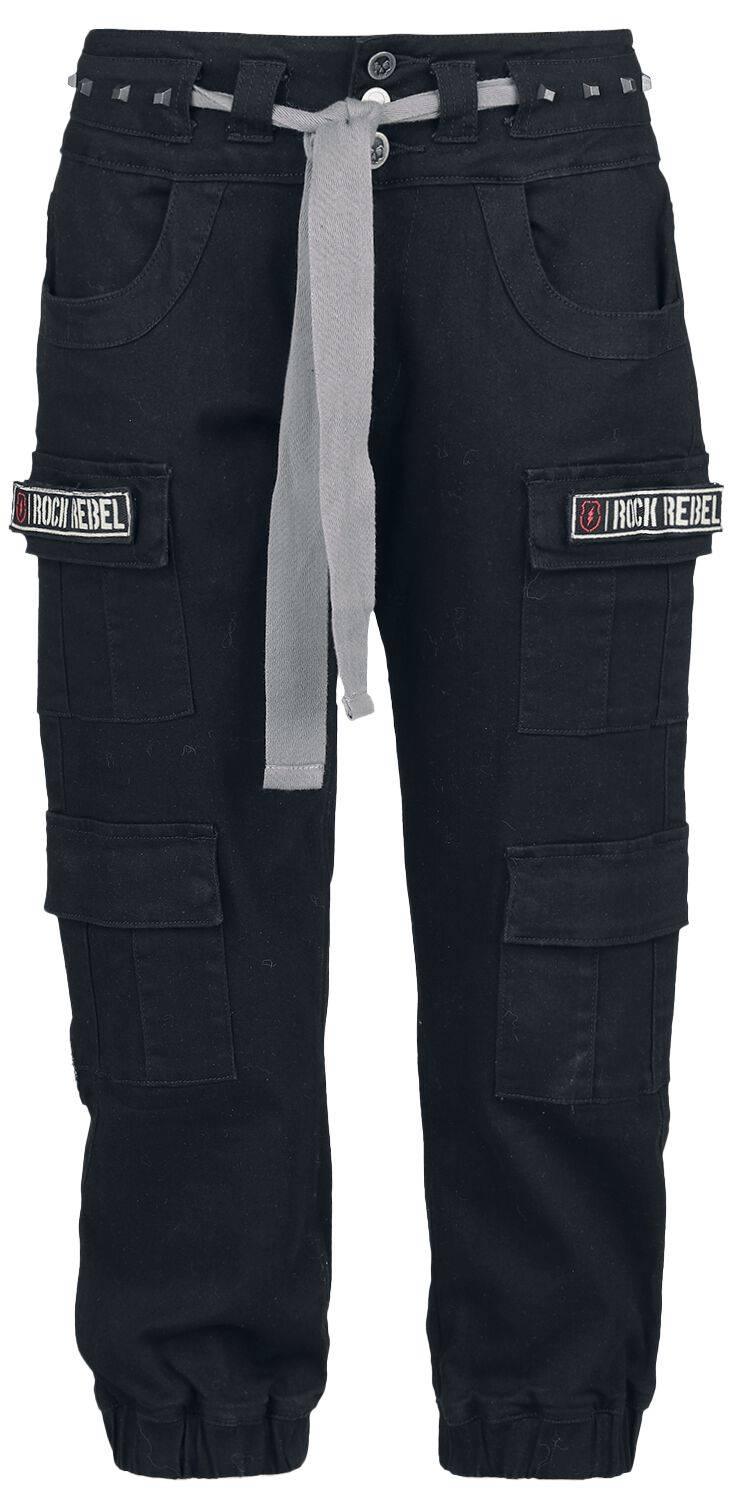 EMP Stoffhose schwarz von Rock Rebel by EMP