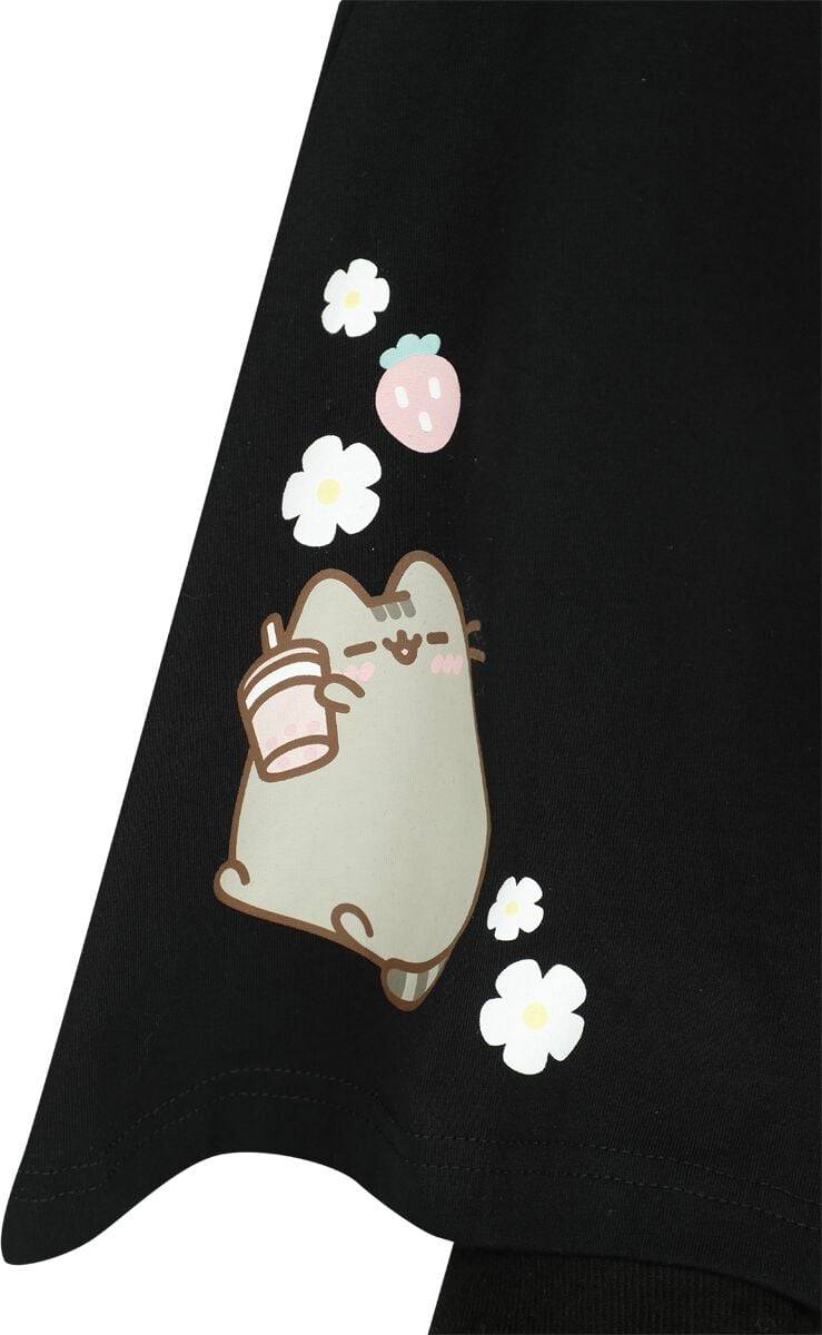 EMP "Strawberry" Stoffhose Schwarz Von Pusheen
