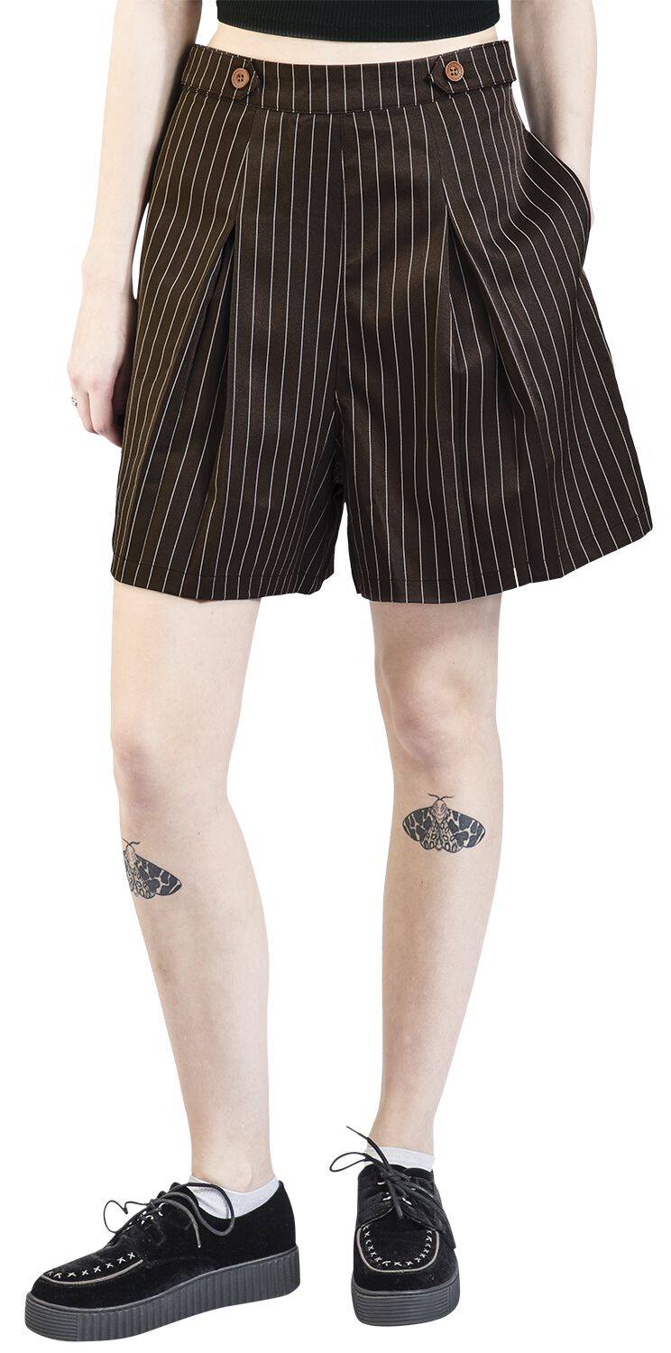EMP "Stripe Sail Short" Short Braun Von Banned Retro