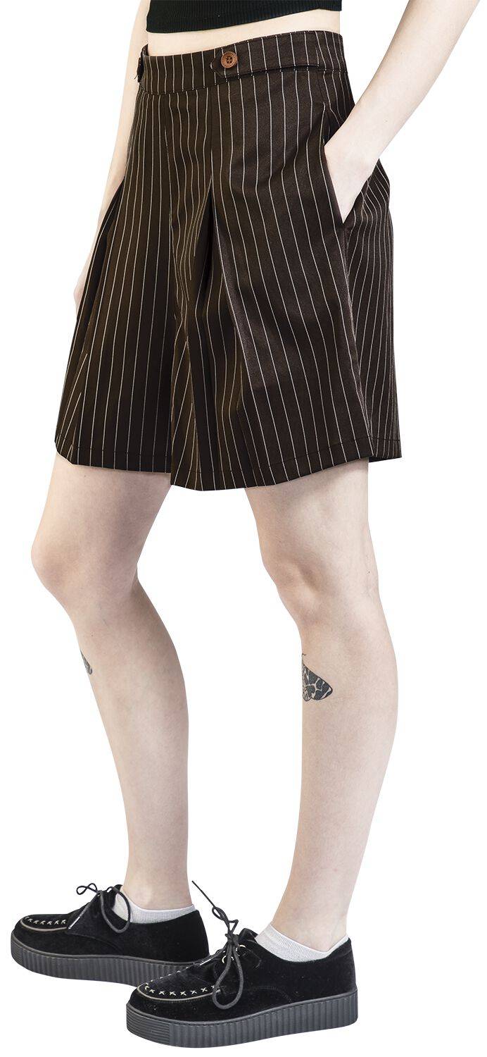 EMP "Stripe Sail Short" Short Braun Von Banned Retro
