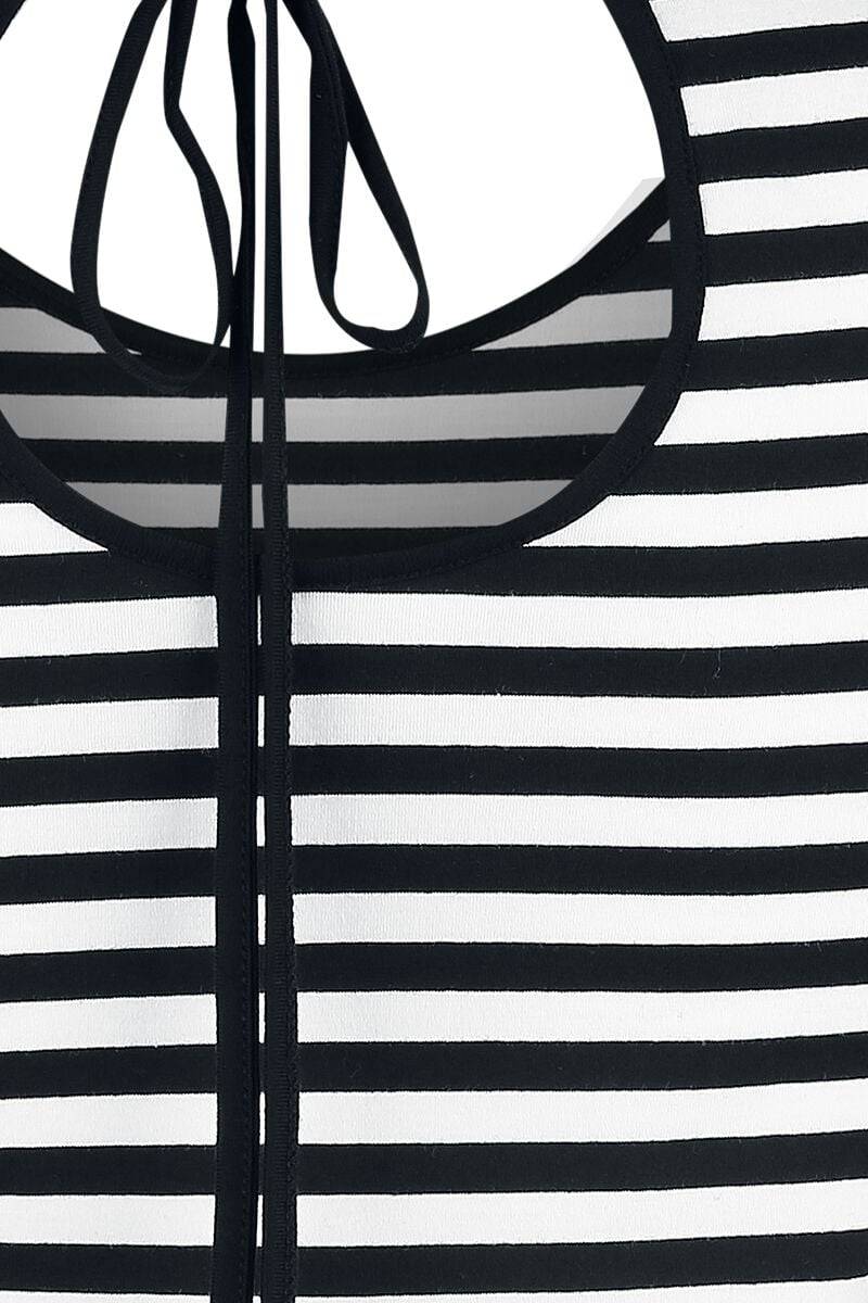 EMP "Stripes Tee" T-Shirt Schwarz/weiß Von Forplay