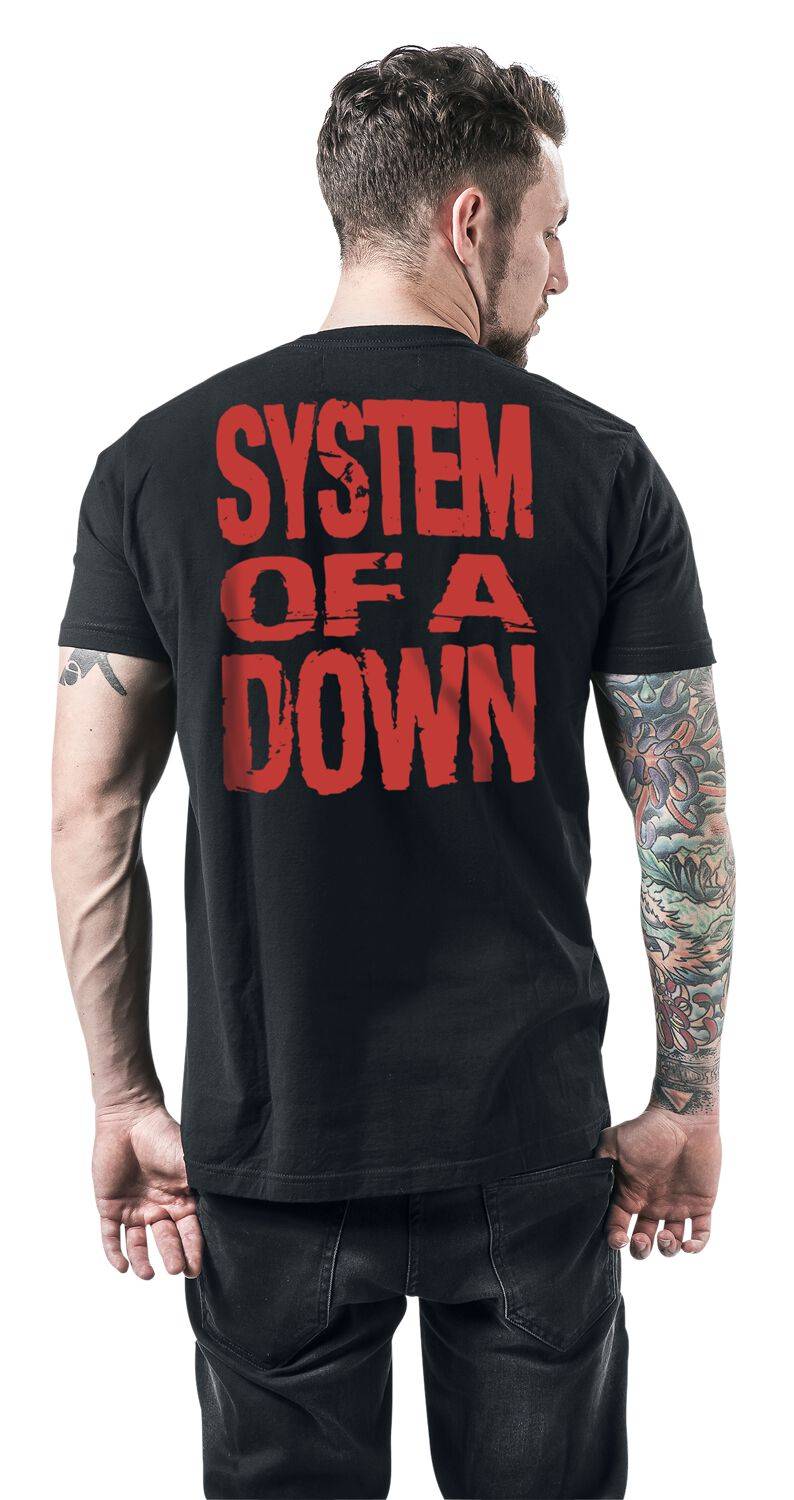 EMP "Sugar" T-Shirt Schwarz Von System Of A Down