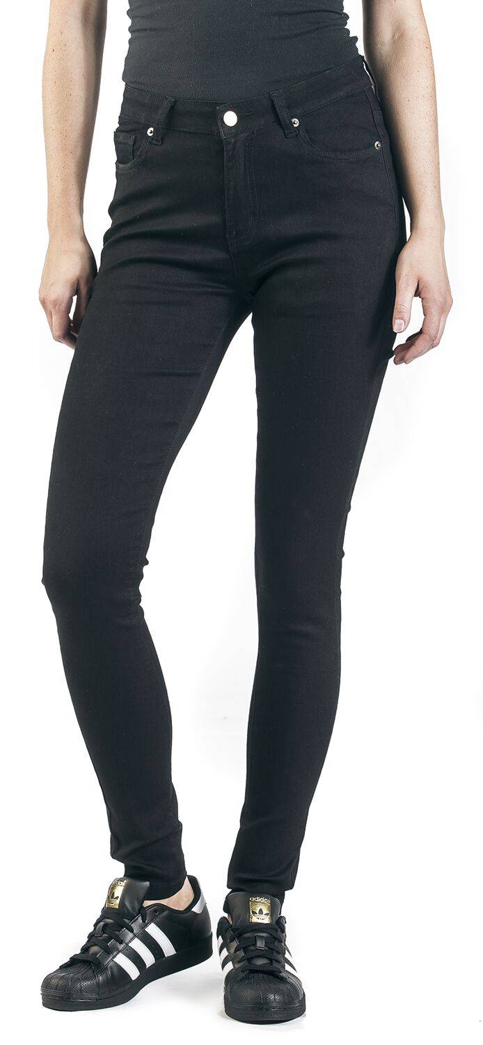 EMP "Super Stretch Skinny" Jeans Schwarz Von Forplay