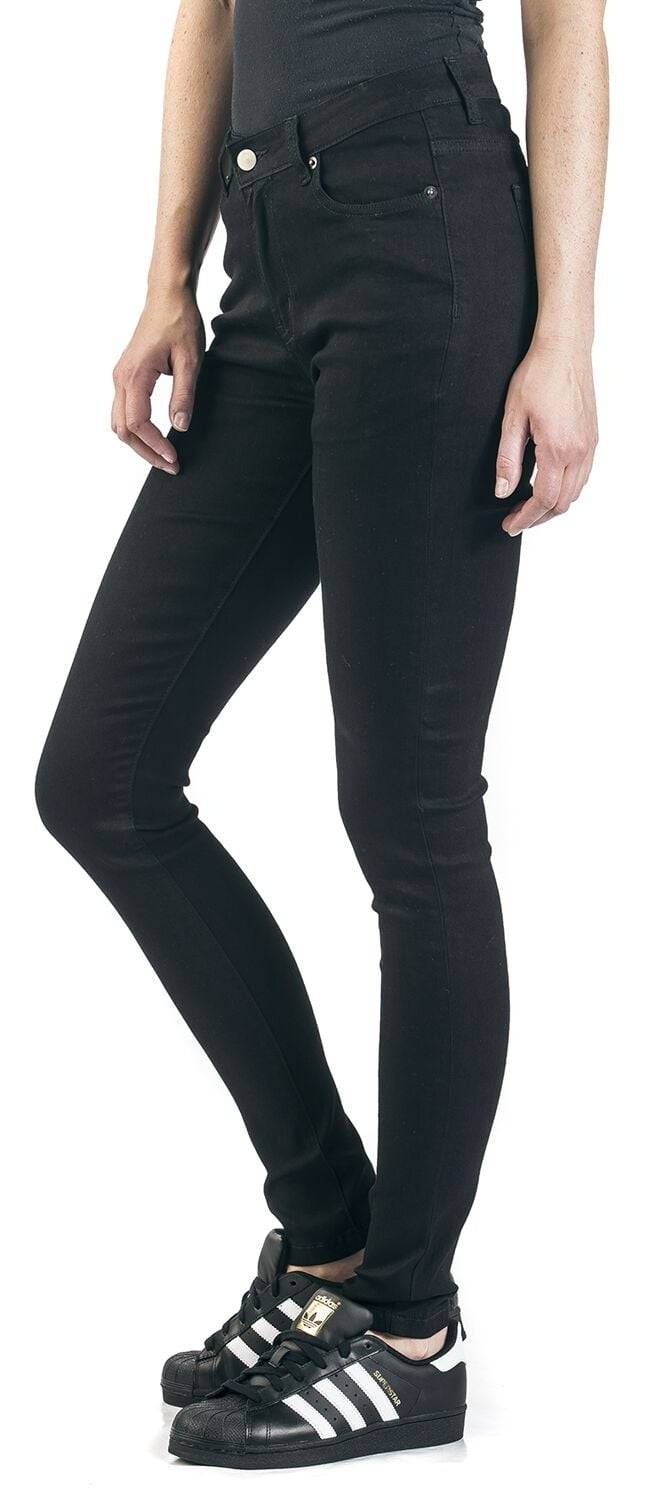 EMP "Super Stretch Skinny" Jeans Schwarz Von Forplay
