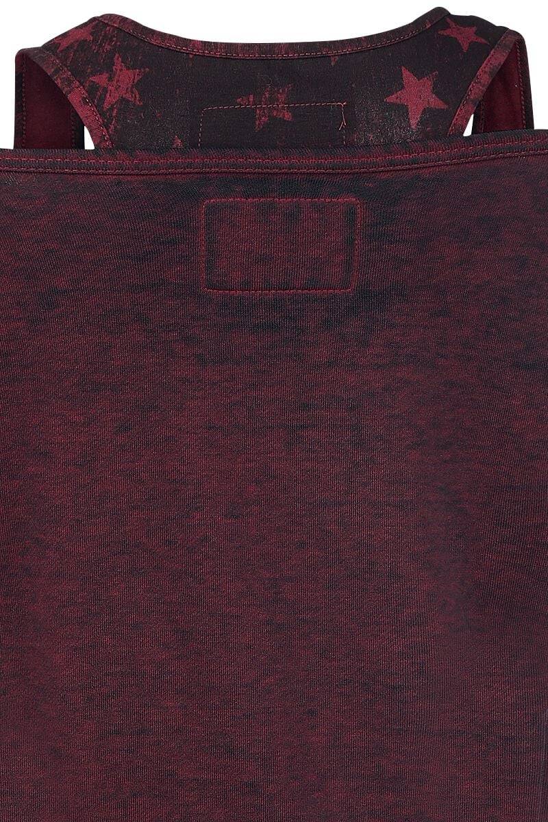 EMP Sweatshirt Bordeaux Von RED By EMP