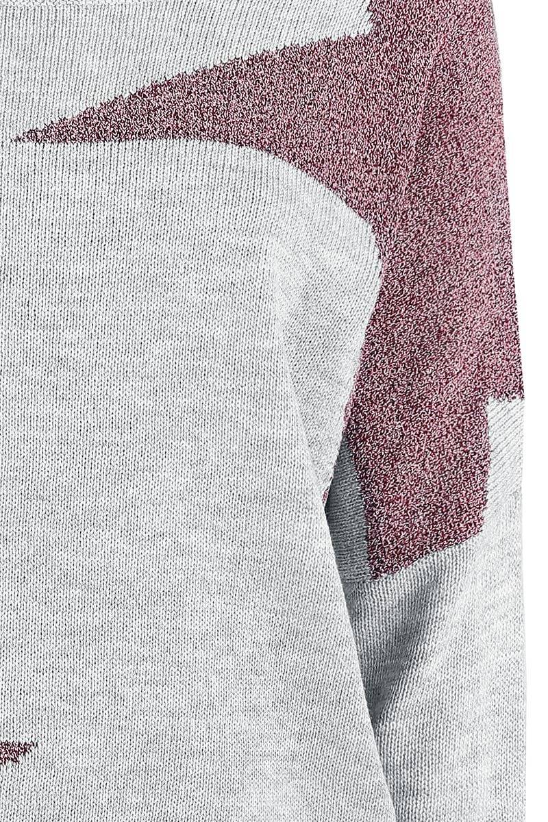 EMP Sweatshirt Grau/schwarz Von RED By EMP