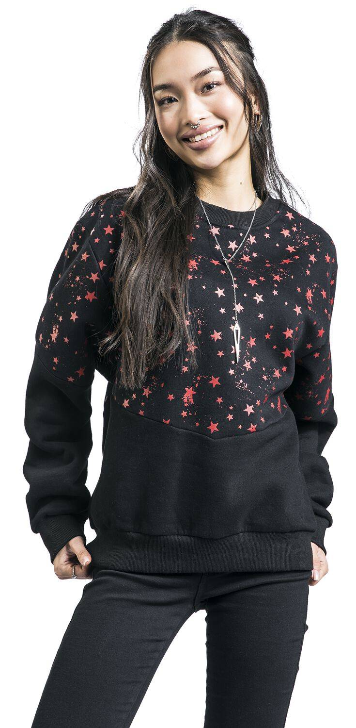 EMP Sweatshirt Schwarz Von RED By EMP