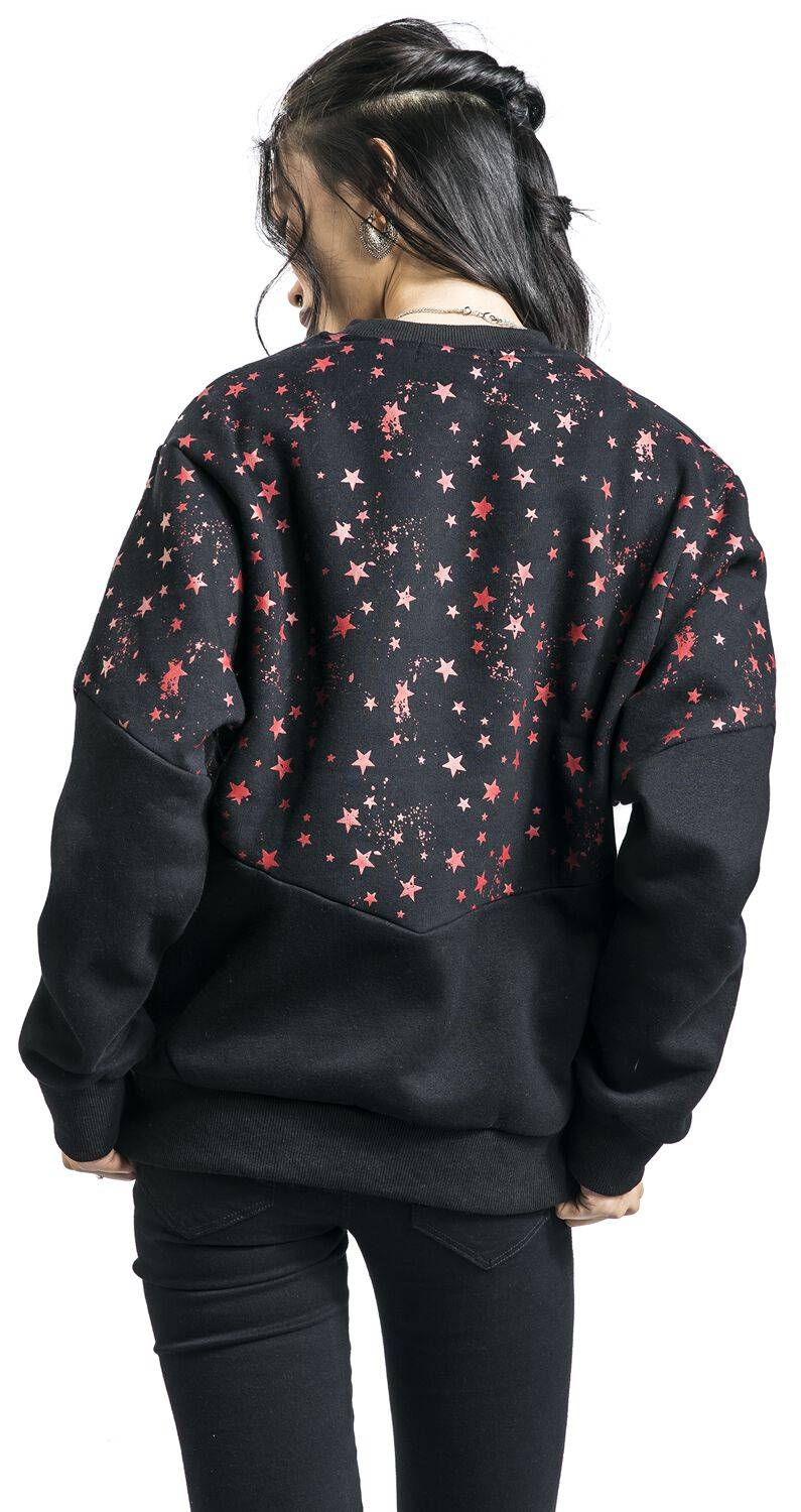 EMP Sweatshirt Schwarz Von RED By EMP