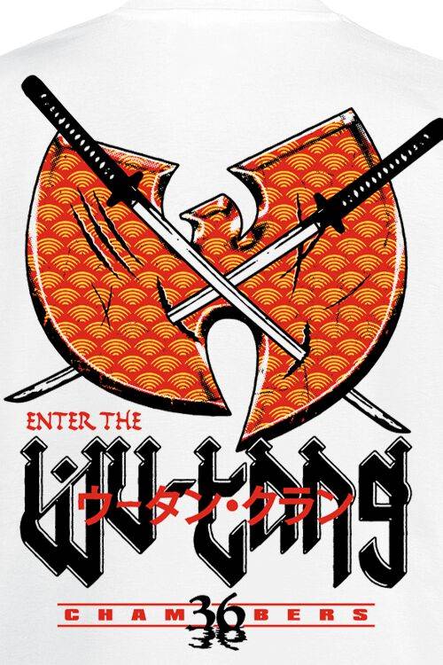 EMP "Swords" T-Shirt Weiß Von Wu-Tang Clan