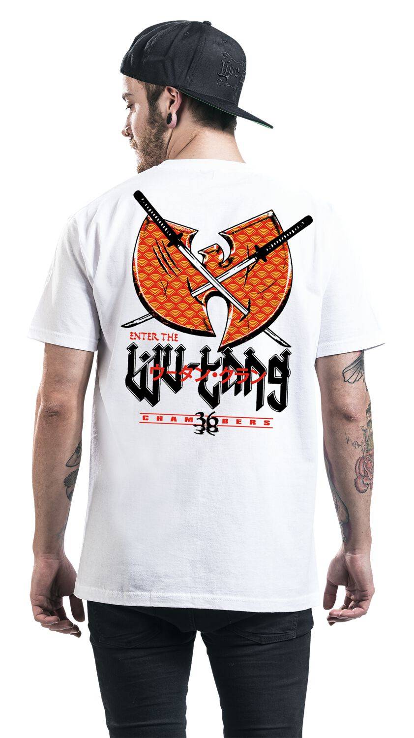 EMP "Swords" T-Shirt Weiß Von Wu-Tang Clan