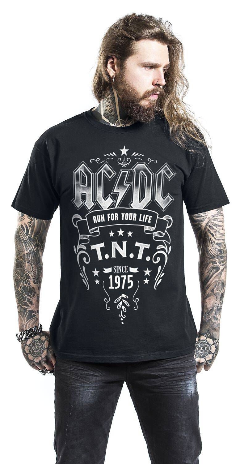 EMP "T.N.T." T-Shirt Schwarz Von AC/DC
