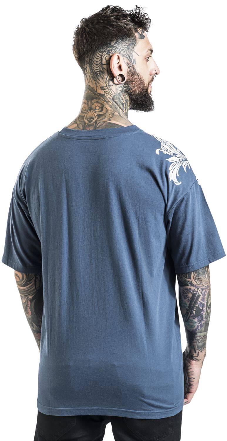 EMP T-Shirt Blau Von Black Premium By EMP