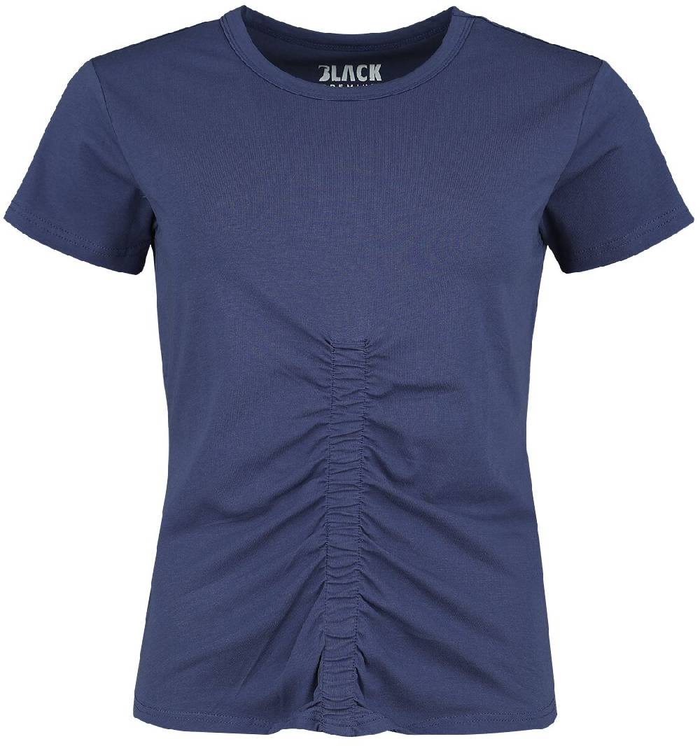 EMP T-Shirt blau von Black Premium by EMP