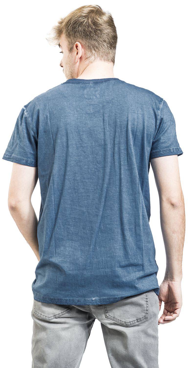 EMP T-Shirt Blau Von RED By EMP