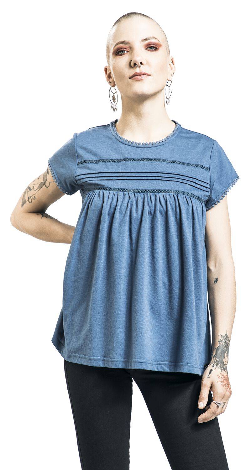 EMP T-Shirt Blau Von RED By EMP
