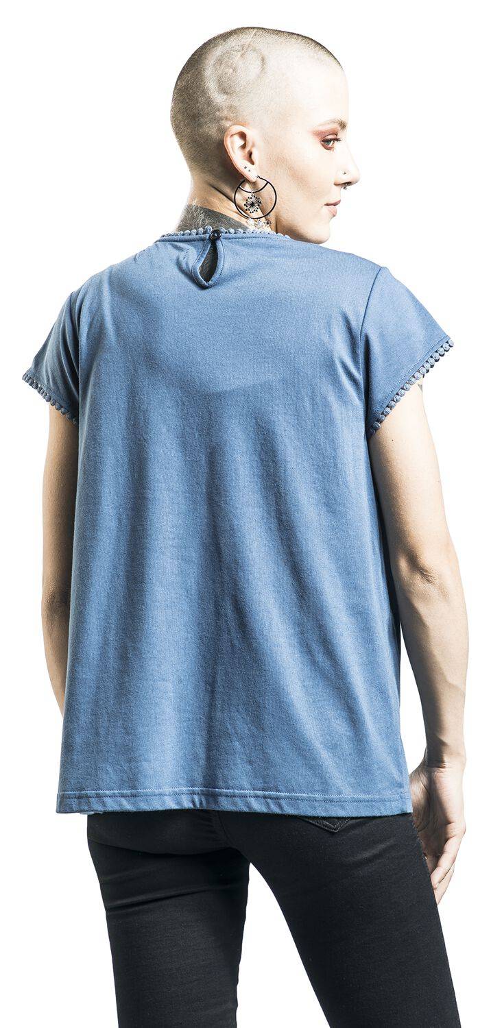 EMP T-Shirt Blau Von RED By EMP