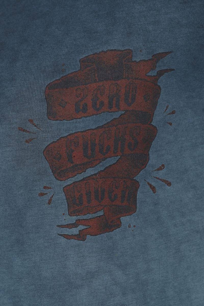 EMP T-Shirt Blau Von Rock Rebel By EMP